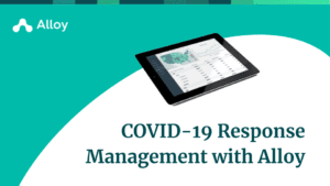 Covid-19 Response Management with Alloy
