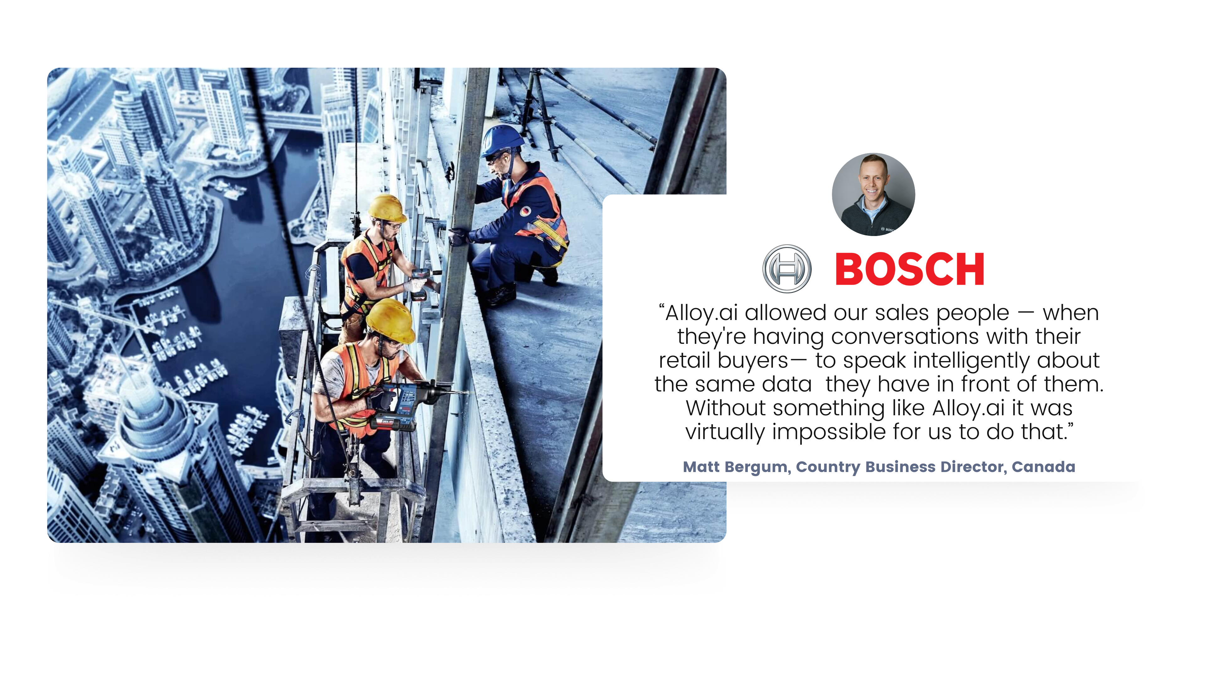 Bosch Testimonial - Inner Page