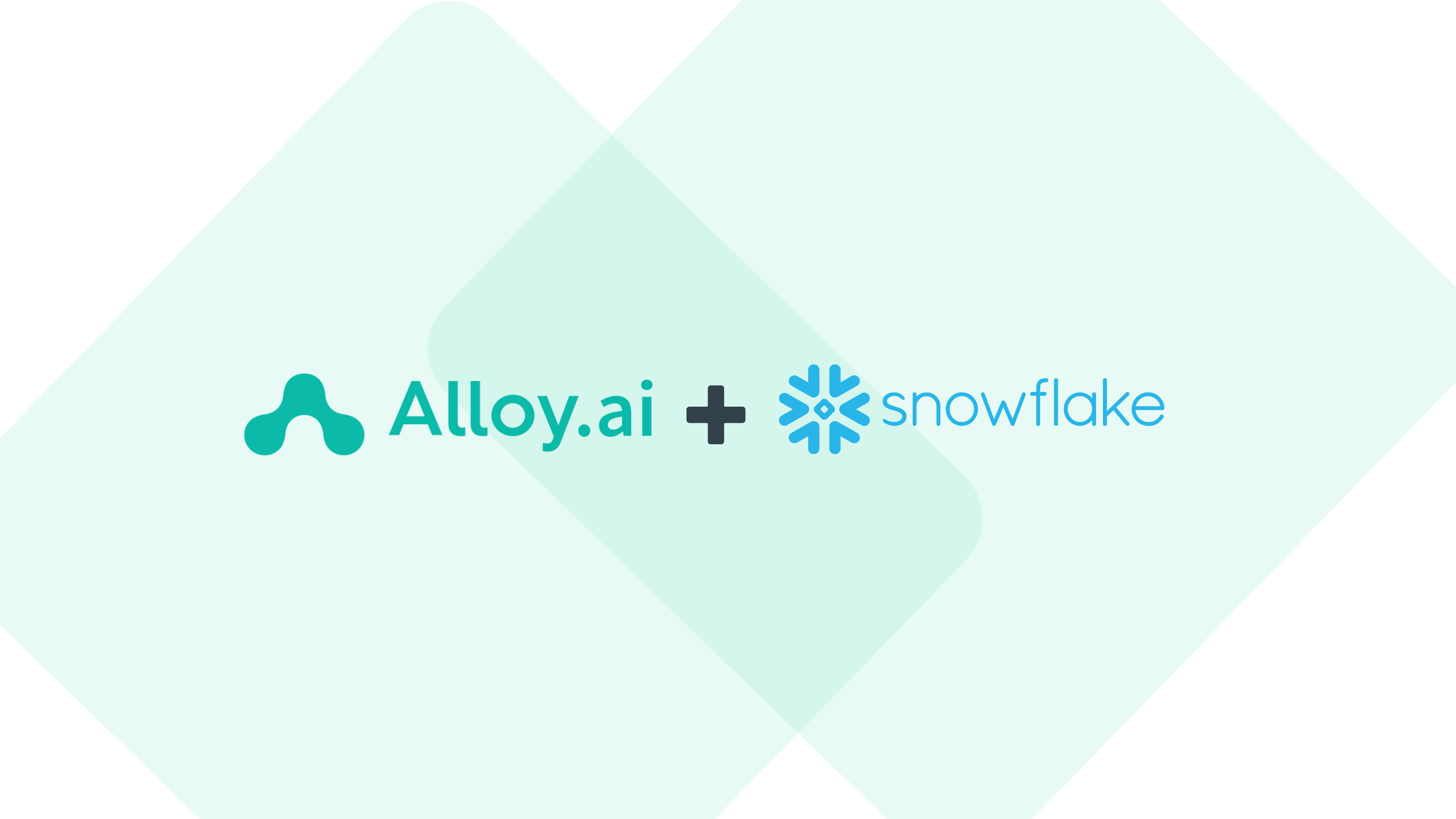 alloy snowflake partnership